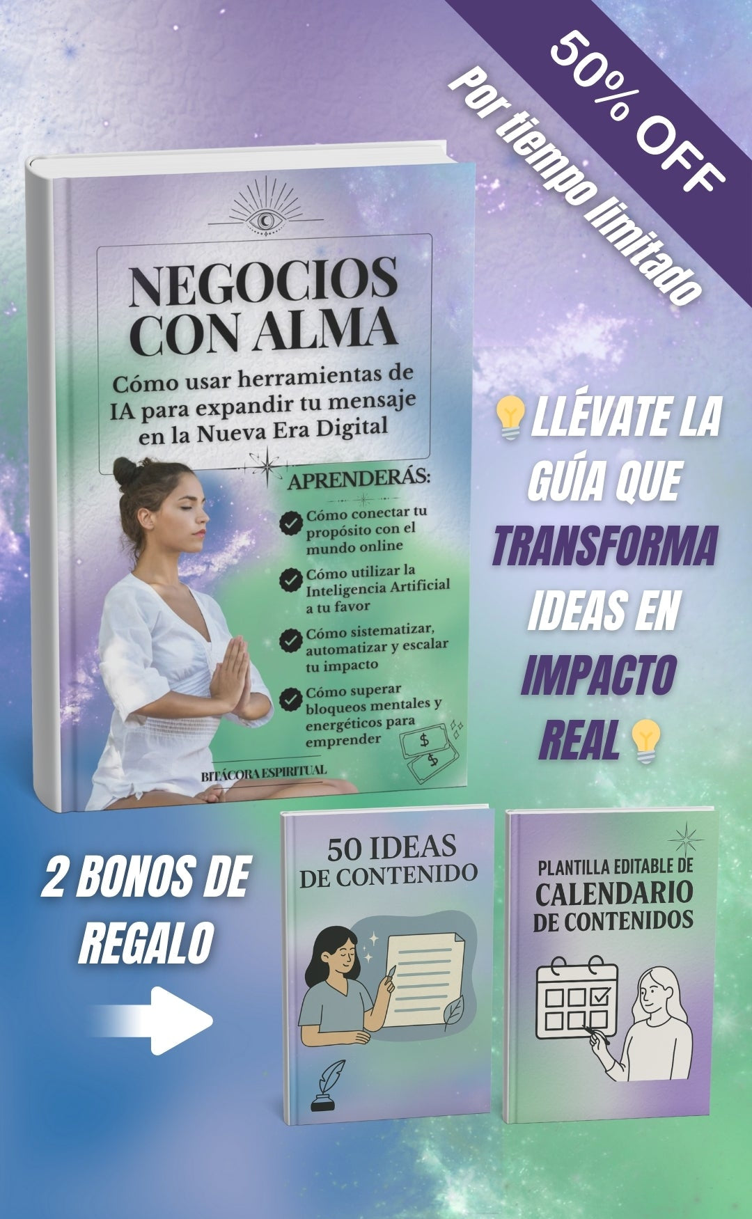 Kit Negocios con Alma + 2 Bonos ¡de REGALO!