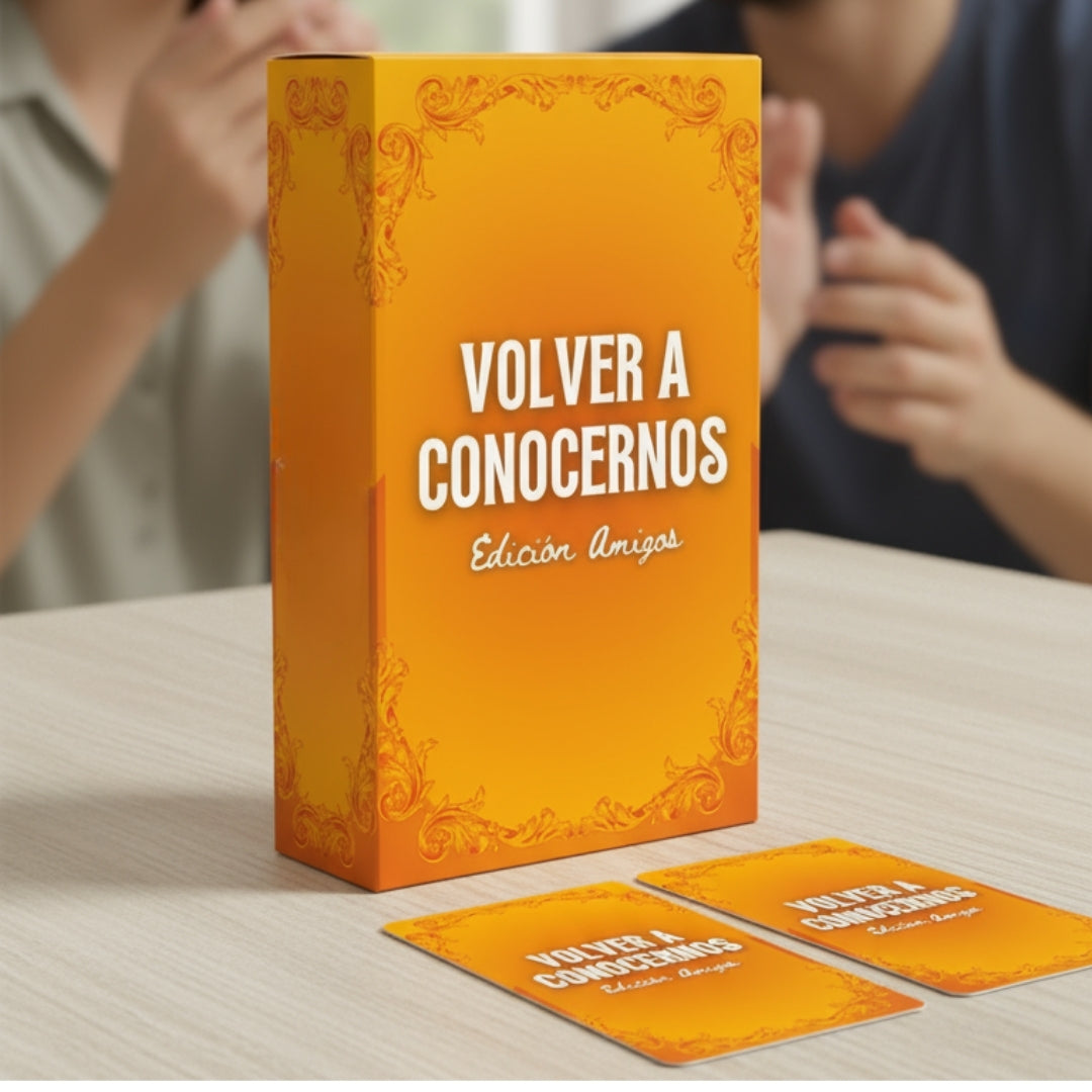🤝Juego de Cartas - Volver a Conocernos (Edición Amigos)🤝PDF Imprimible + Versión Digital